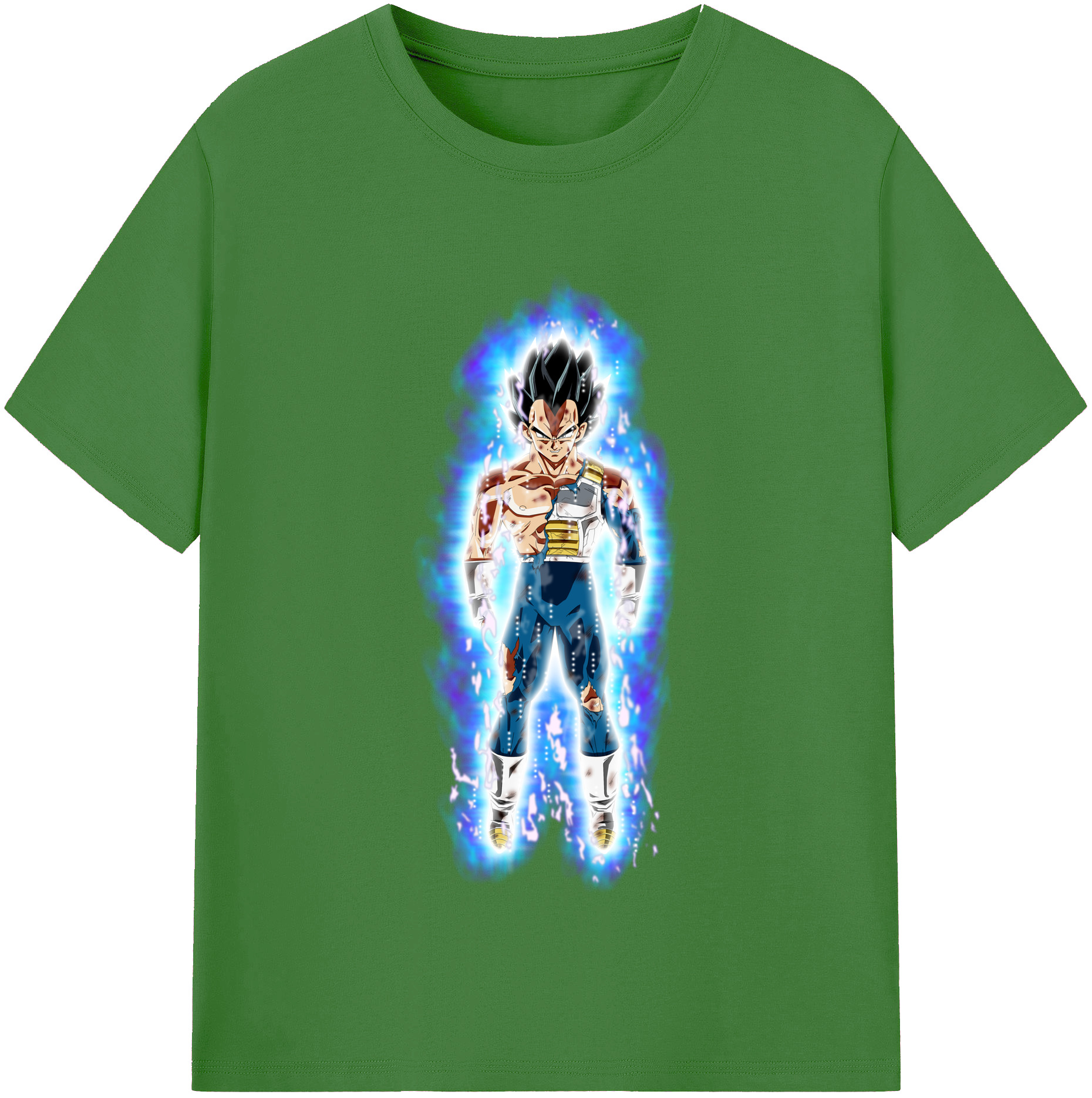（画像用） ドラゴンボール ベジータ四世（Bejīta Yonsei）DRAGON BALL Vegeta IV レディースカジュアルプリントTシャツ（綿100％）
